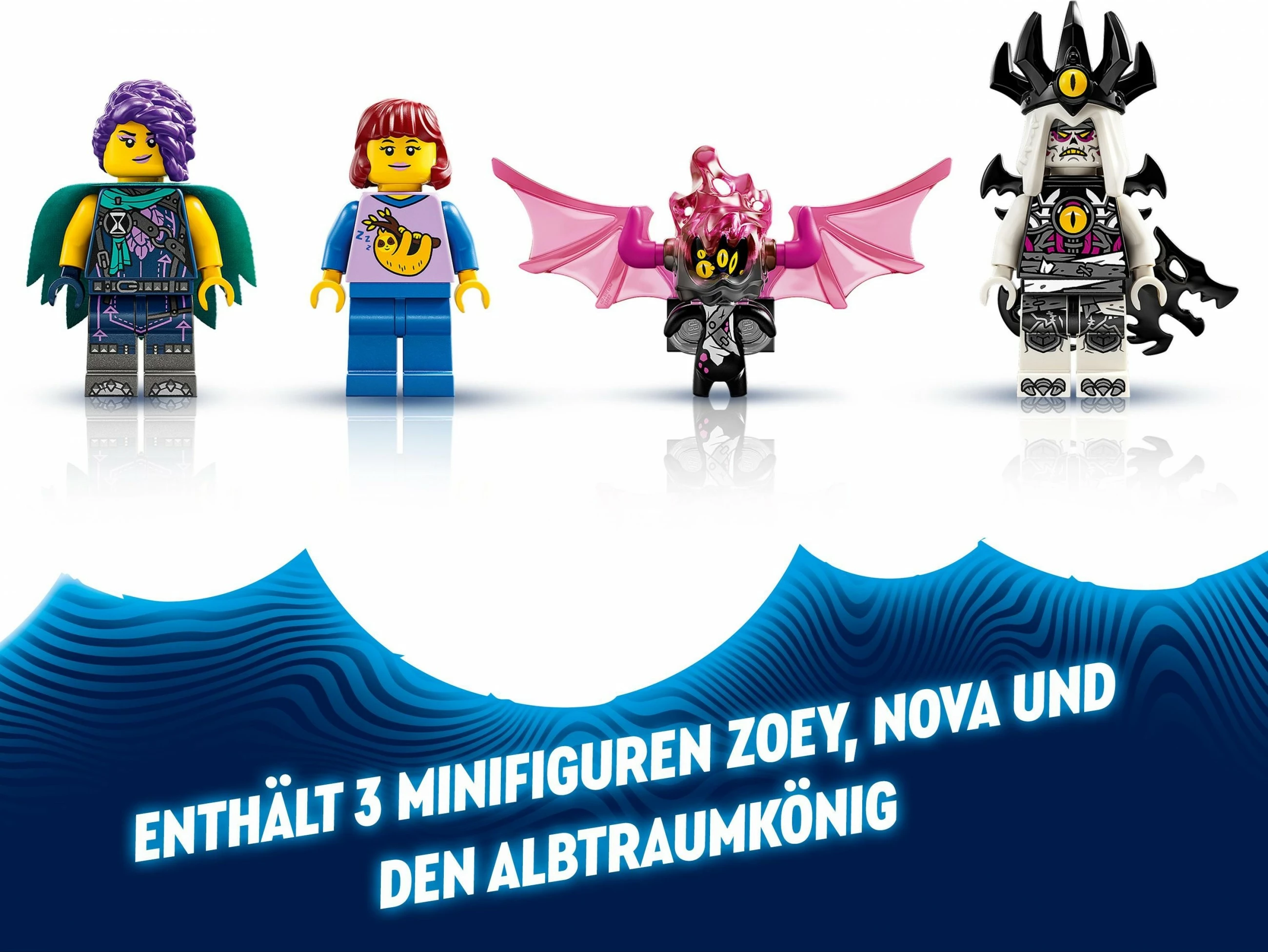 Set ndërtimi LEGO DREAMZzz Pegasus Flying Horse, 482 pjesë, shumëngjyrësh