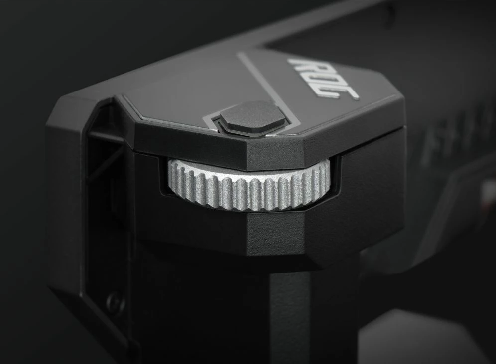 Mbajtës për kartel grafike Asus ROG Herculx 90DA0020-B09000, 72-128 mm, ARGB, i zi