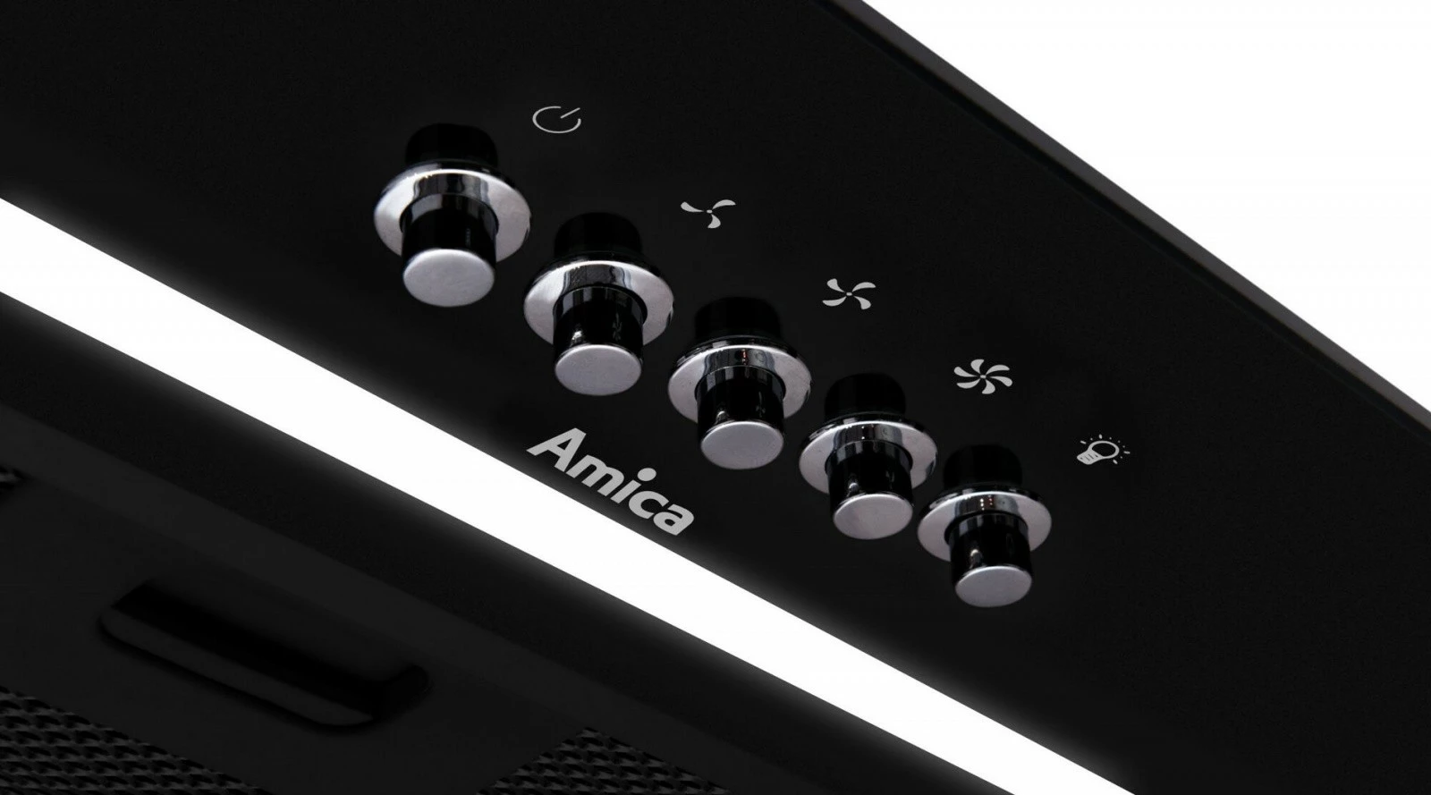 Aspirator i integrum Amica OMP6255BG, 55 cm, i zi