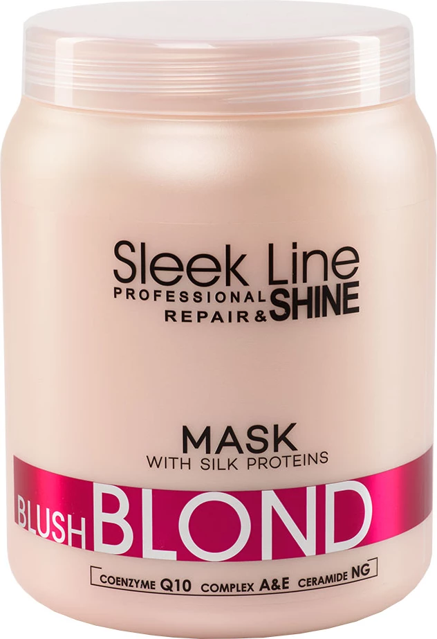 Maskë për flokë për femra Stapiz Sleek Line Blush Blond, 1000ml