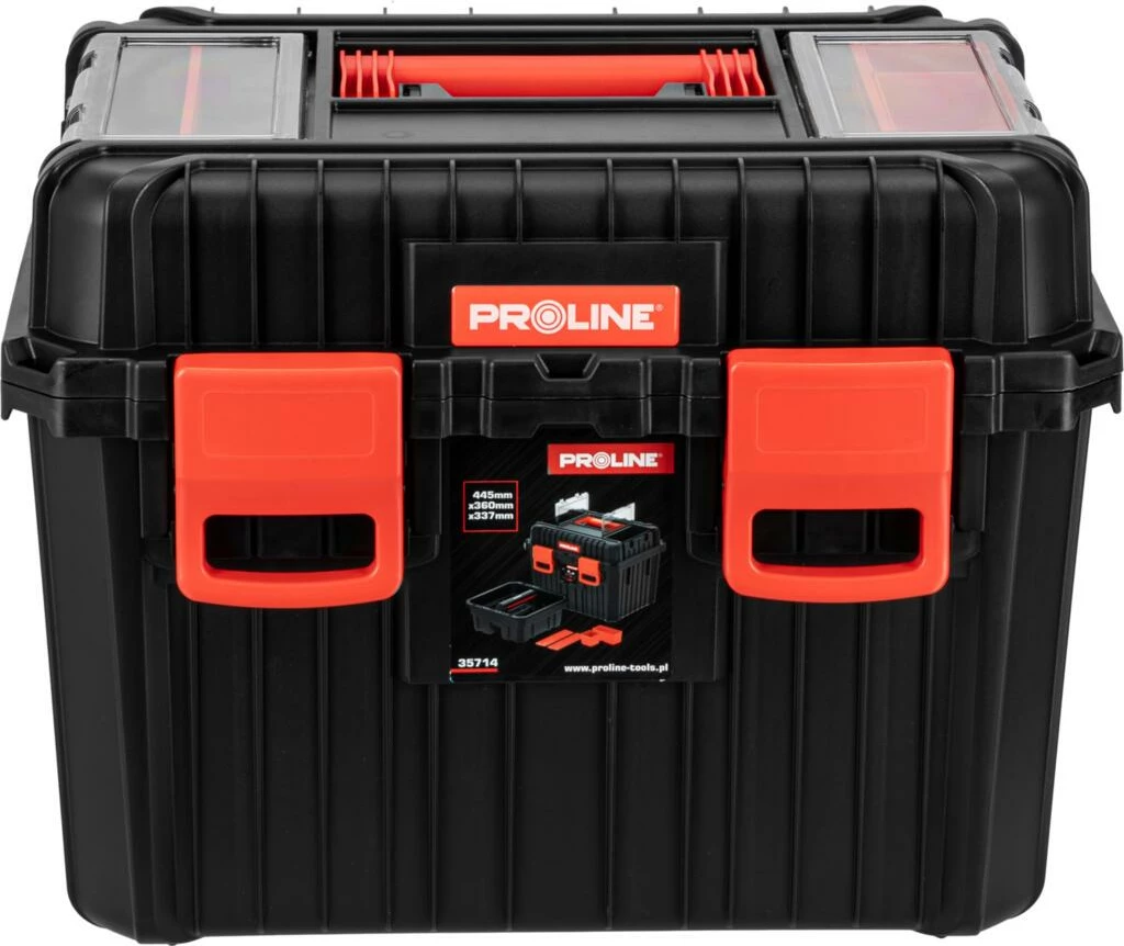 Kuti veglash PROLINE 35714 44.5x36x33.7 cm, e zezë/kuqe