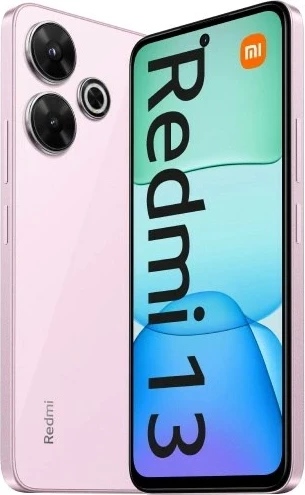 Celular Xiaomi Redmi 13, 6.79", 4G, 6 GB RAM, 128 GB, Rozë