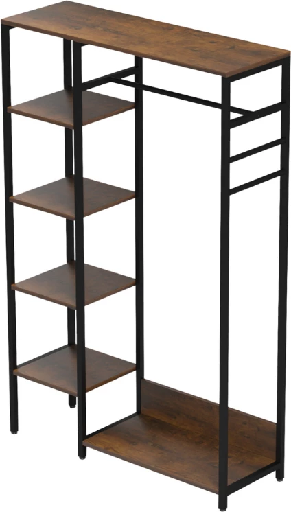 Rafte hyrëse Aranja FH18082, e kaftë, 90x30x140H cm