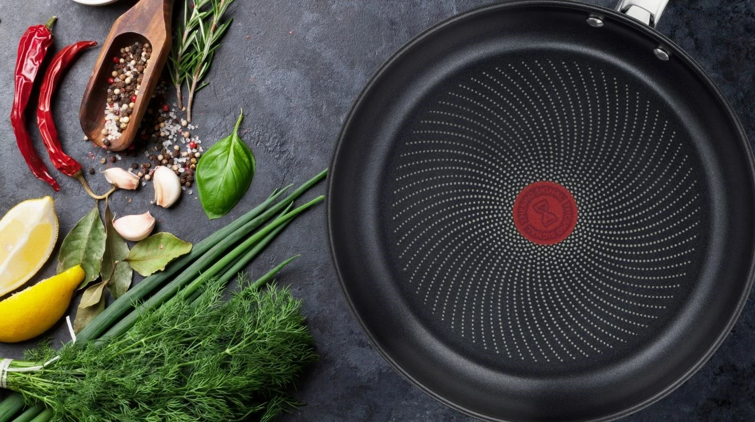 Tigan Tefal Intuition B8170644, 28 cm, Çelik, Titanium