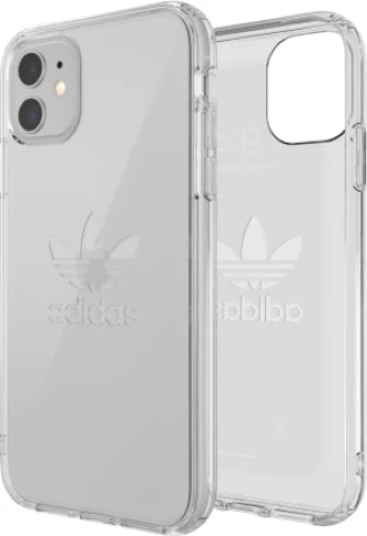 Mbështjellës Adidas OR PC Case Big Logo për iPhone 11, Transparent
