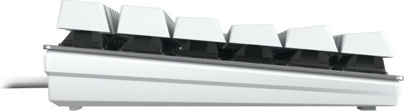 Tastierë mekanike Cherry KC 200 MX, Full-size, Wired, USB, QWERTZ, Silver, White