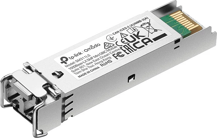 Transceiver SFP TP-Link TL-SM311LS V3, 1250 Mbit/s, 10km, LC, metallic
