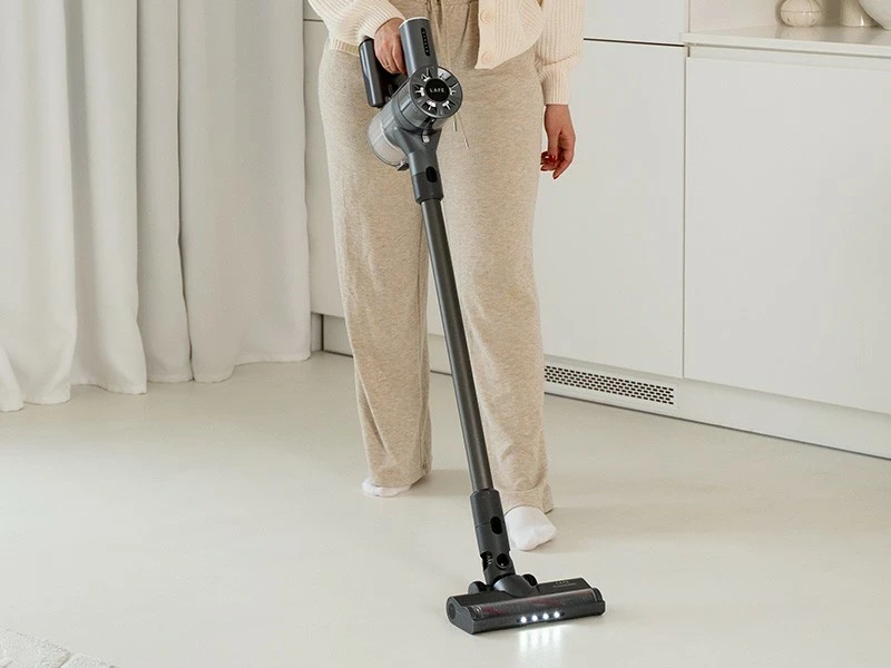 Kasë fshese Lafe PowerGlide 200 W, pa kabllo, gri