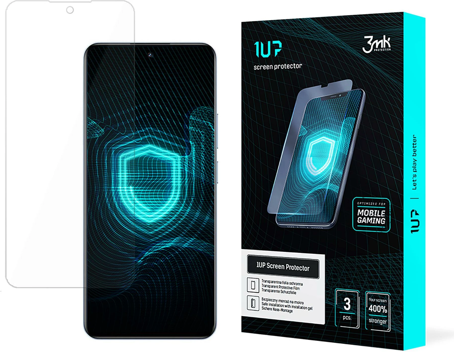 Mbrojtës ekrani 3mk 1UP për Realme 13 4G, gaming