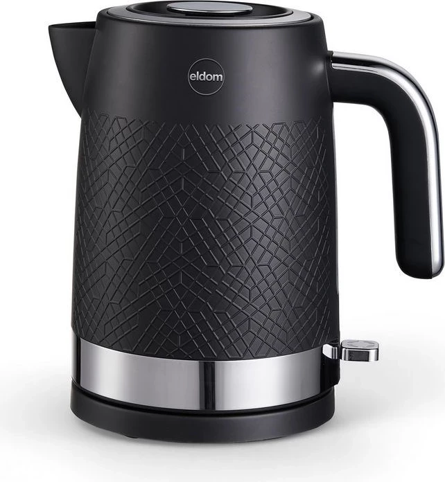 Çajniku elektrik ELDOM AROMI, kapaciteti 1.7 l, fuqia 2200 W, ngjyra e zezë