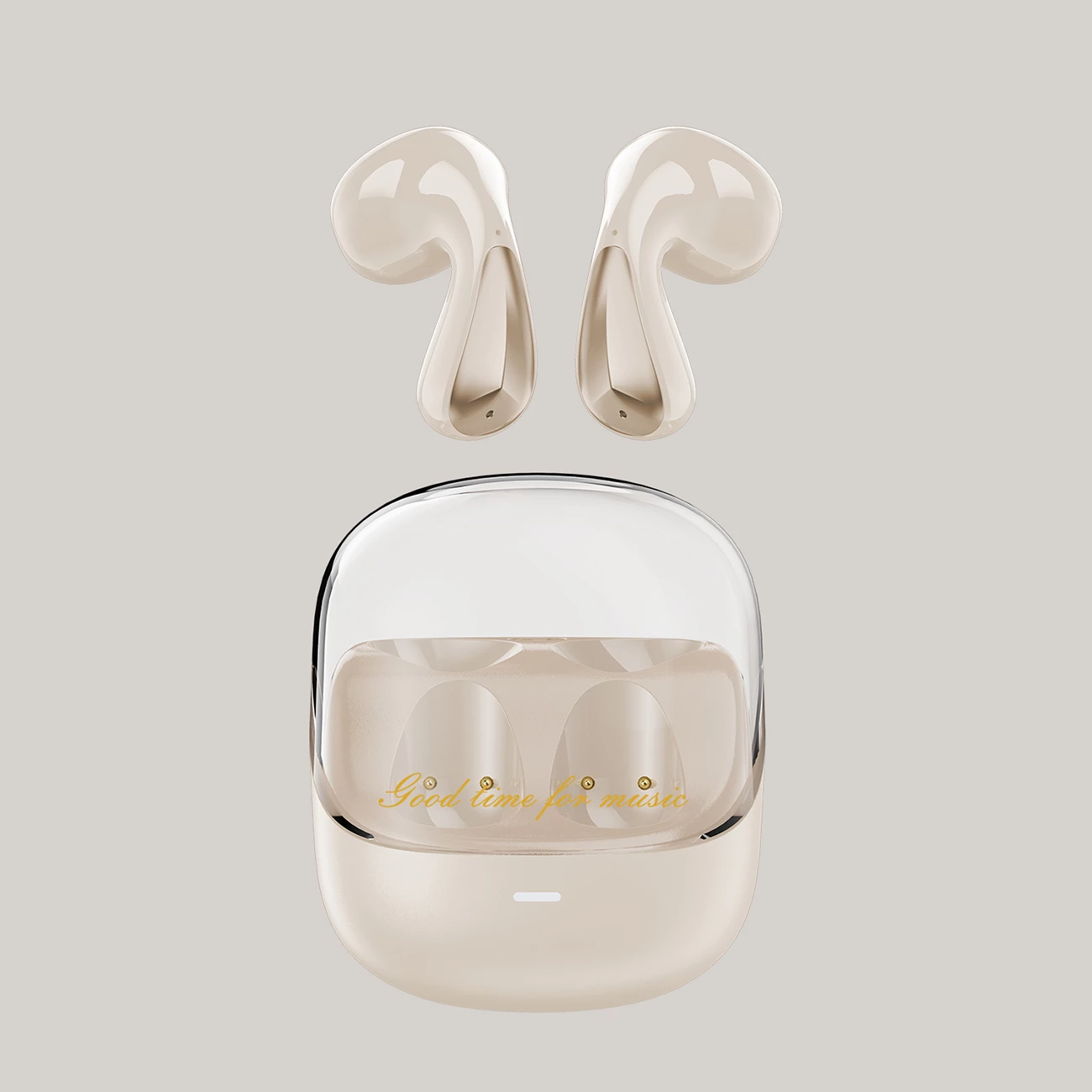 Kufje wireless Dudao U16Pro, TWS, Bluetooth 5.3, USB-C, të bardha