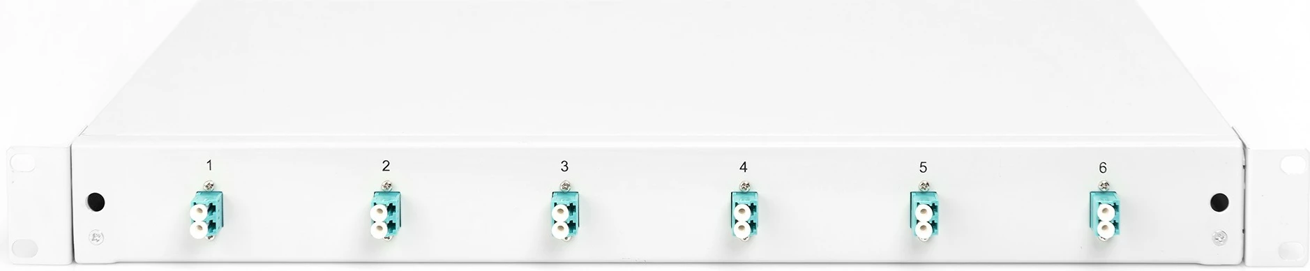 Kuti bashkimi fibrash optike Digitus OM3, 6x LC, 1U, çelik, gri