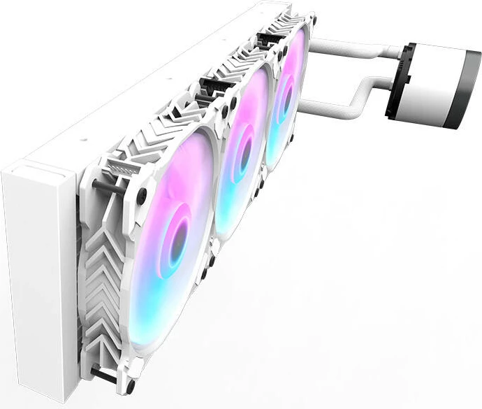 Kasë ftohëse me ujë Darkflash DN 360, ARGB, për CPU, e bardhë