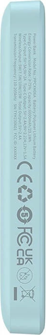 Powerbank Baseus Magnetic Mini 6000 mAh 20W, blu