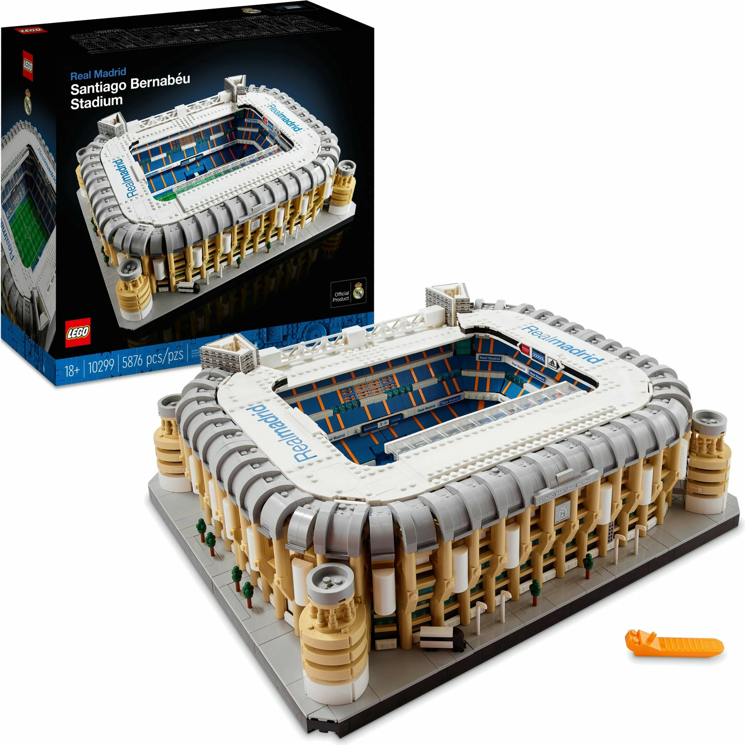 Set ndërtimi LEGO Creator Expert Real Madrid – Santiago Bernabéu Stadium, 5876 copë, plastikë