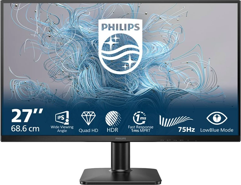 Monitor Philips 27E2N1500L/00, 27", Quad HD, LED, i zi