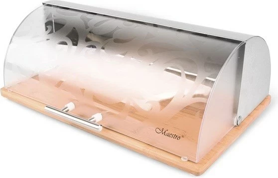 Kuti buke Maestro MR-1670S, çelik inox, argjend