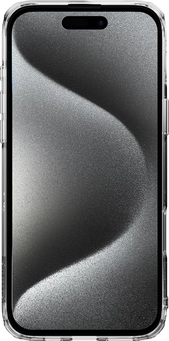 Mbështjellës Nillkin Nature Pro Magnetic Case për iPhone 16, MagSafe, Transparent & Bardhë