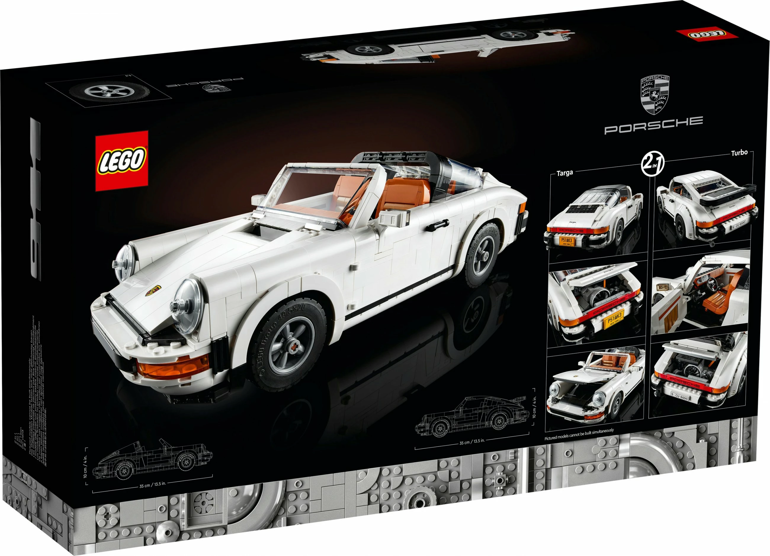 Set ndërtimi LEGO Creator Expert Porsche 911, 1458 pjesë, Multingjyrësh