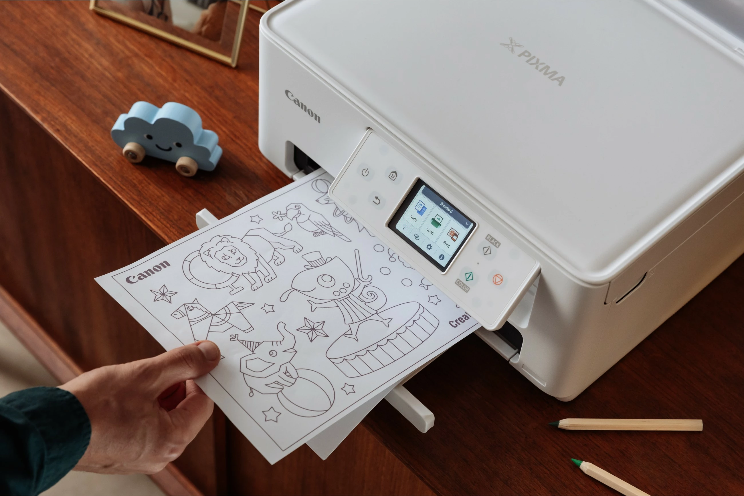 Printer Canon PIXMA TS7650i, Inkjet, 1200 x 1200 DPI, A4, Bardhë