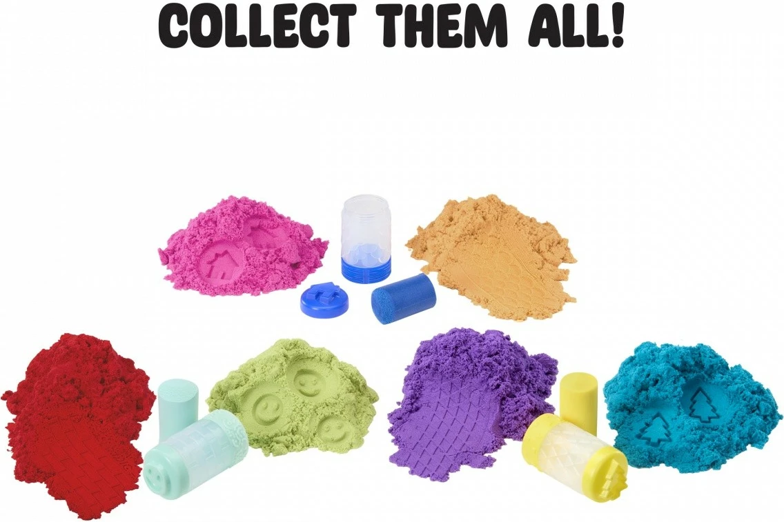 Set rërë kinetike MGA Wonder Factory Never Dry 544913-EUC/553328 vjollcë/turkeze