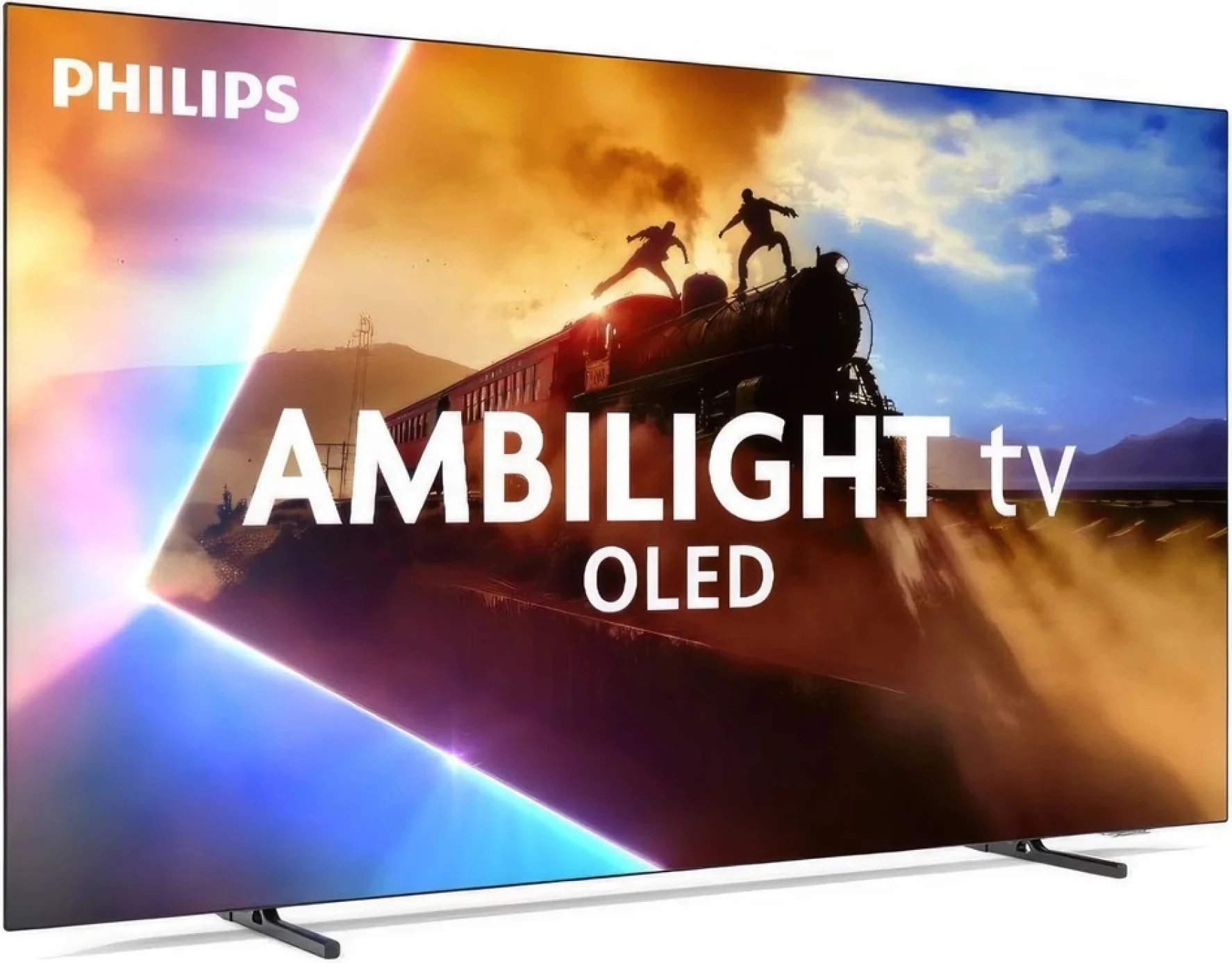 Televizor OLED, Philips, 55OLED770/12, 55", 4K UHD, Ambilight, Smart Titan OS, 120 Hz