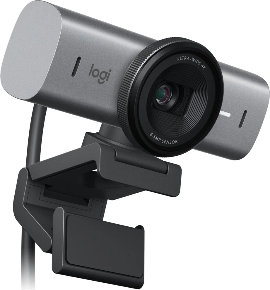 Kamerë interneti Logitech MX Brio, 4K, 8.5 MP, 3 mikrofona, Alumini