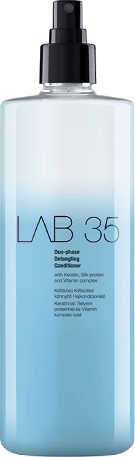 Kondicioner spray pa shpëlarje për femra Kallos LAB 35 Duo-Phase Detangling Conditioner 500ml