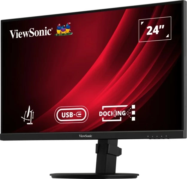 Monitor ViewSonic VG2409U-2, 23.8", Full HD, LED, i zi