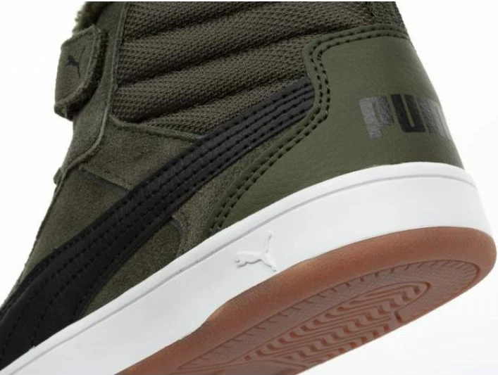 Atlete të larta për fëmijë Puma, ngjyrë jeshile