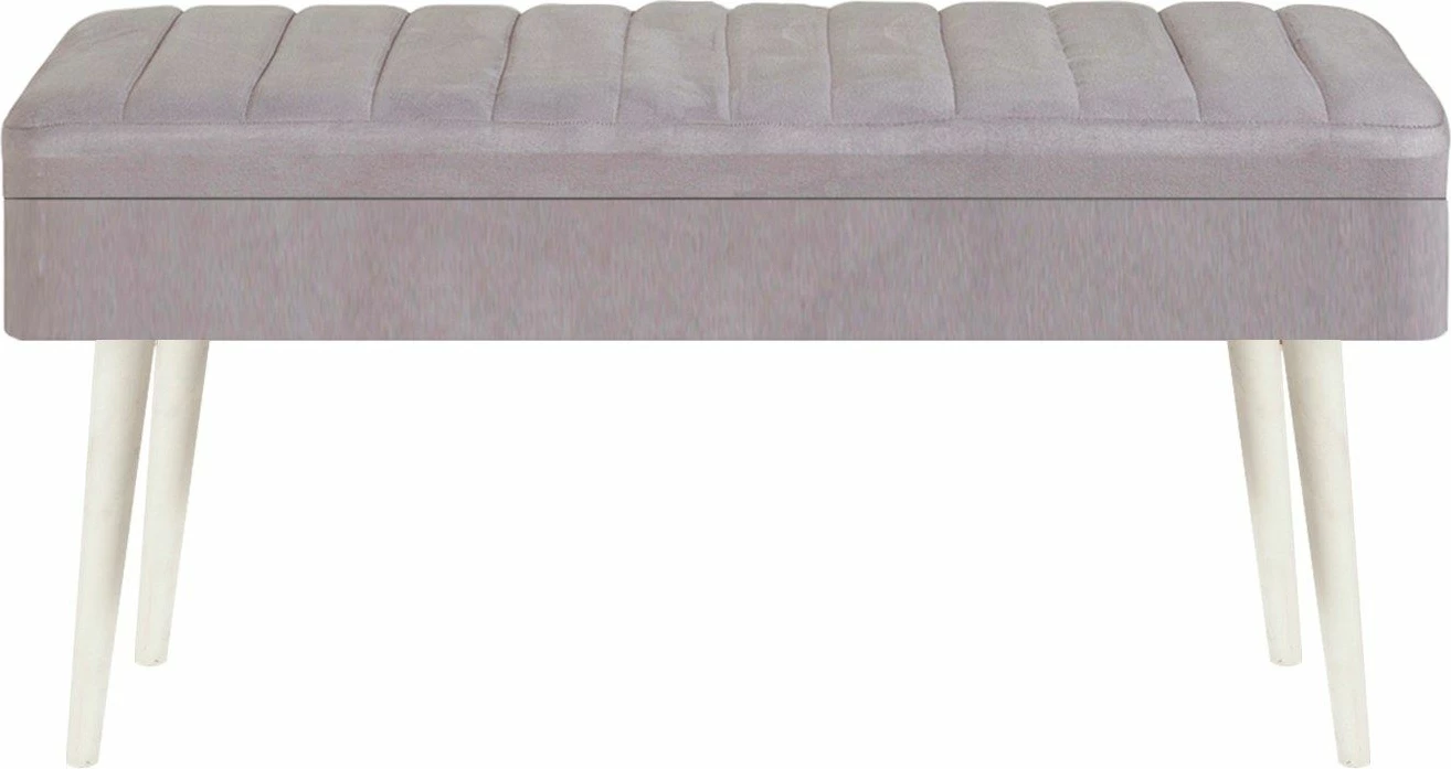 Set tavoline me karrige për ngrënie, e zgjatshme, 4 pjesë, Skye Decor, Vina 0701 - 3, e bardhë, gri