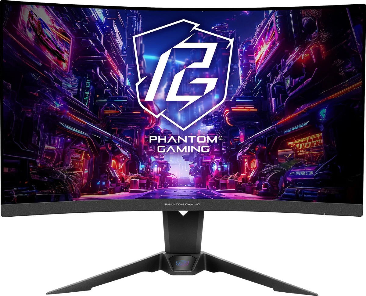 Monitor gaming ASRock PG27QRT2A 27 inç QHD 180Hz i lakuar