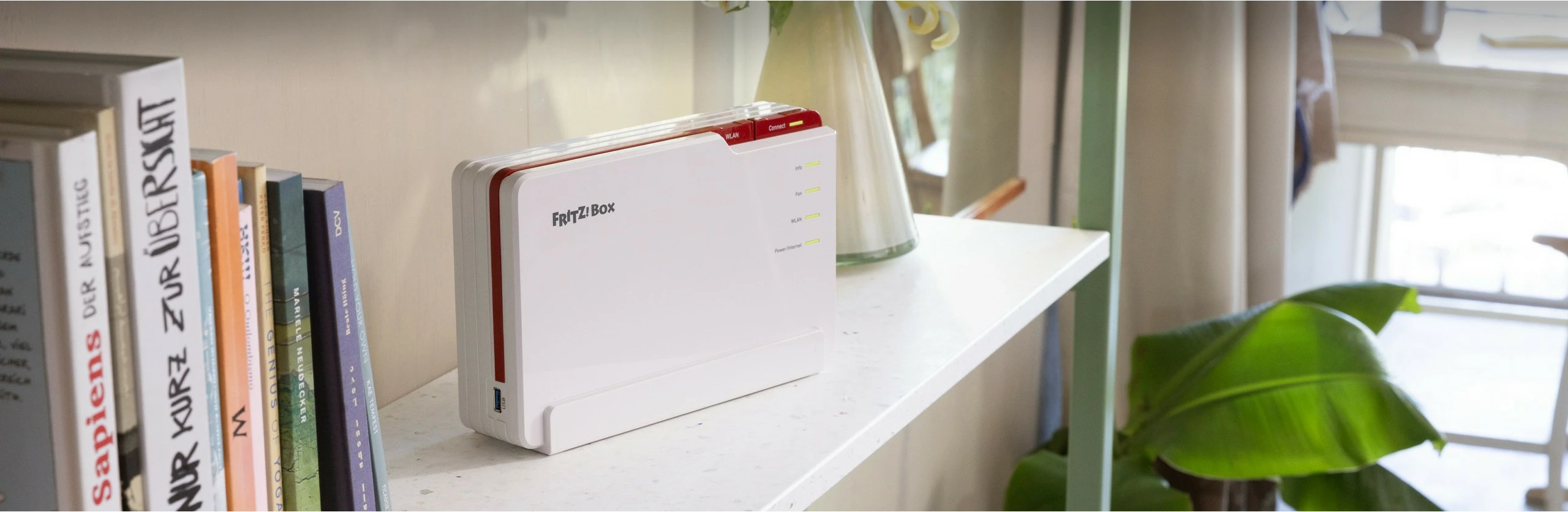 Ruter FRITZ!Box 5690 Pro, Wi-Fi 7, Tri-band, Bardhë