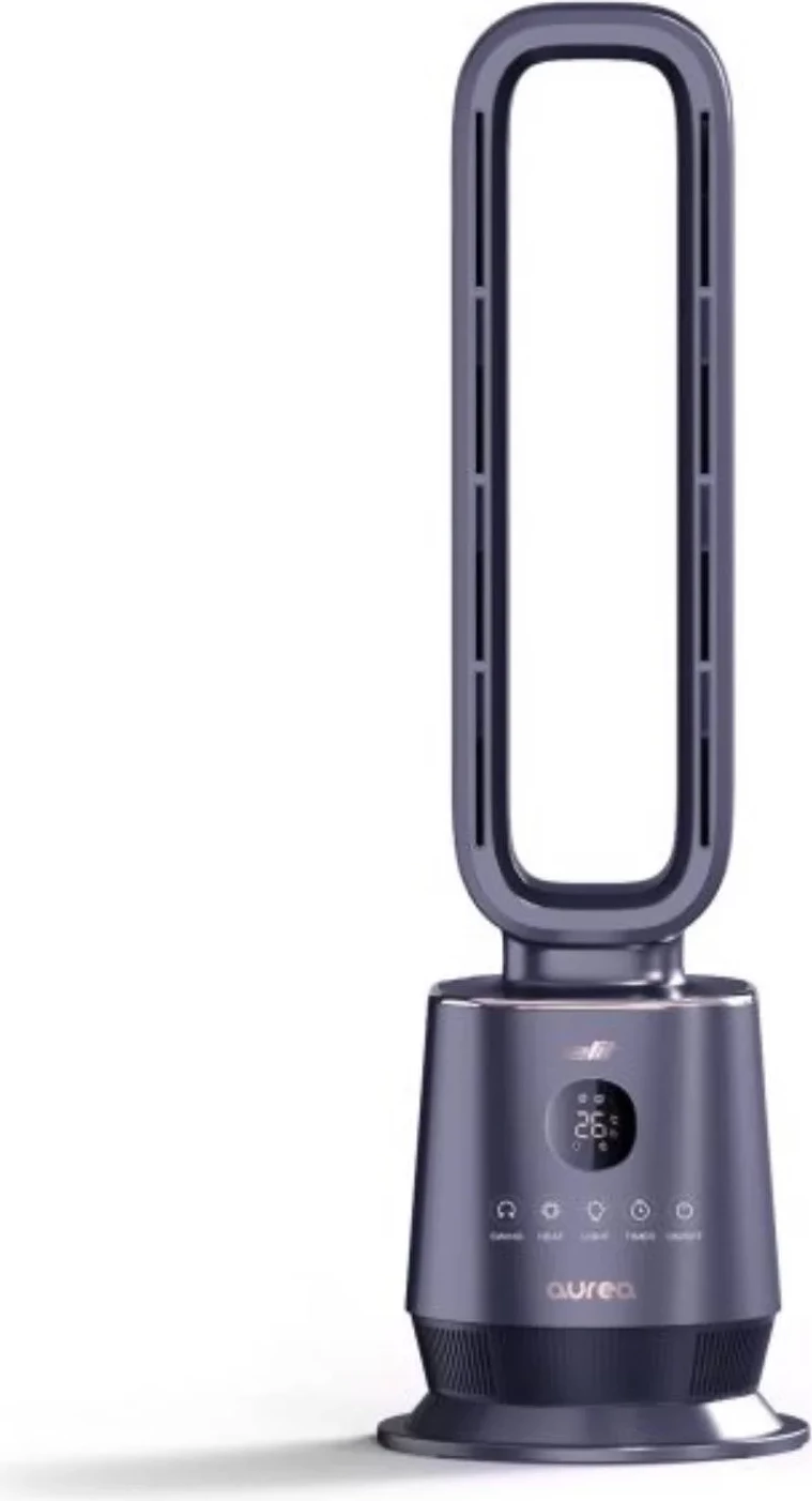 Ngrohës & ventilator 2‑në‑1, Elit, AUREA, 1000/2000W, temperaturë 16‑36°C, telekomandë, oscilim, kohëmatës 12h