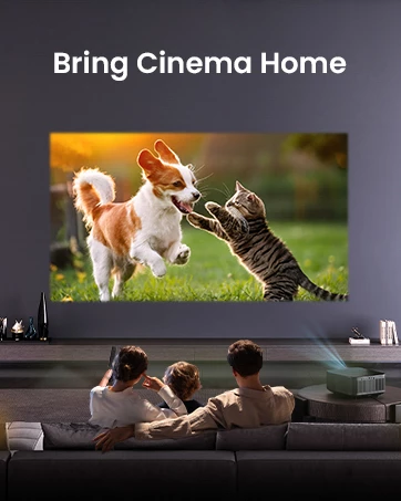 Projektor multimedial Yaber K3, FullHD 1080p, JBL 15W, Google TV, i zi