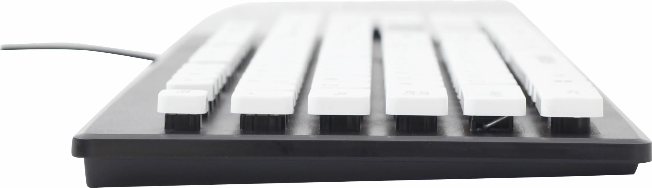 Tastierë Gembird KB-CH-01 Chocolate me kabllo, USB, US layout, e zezë