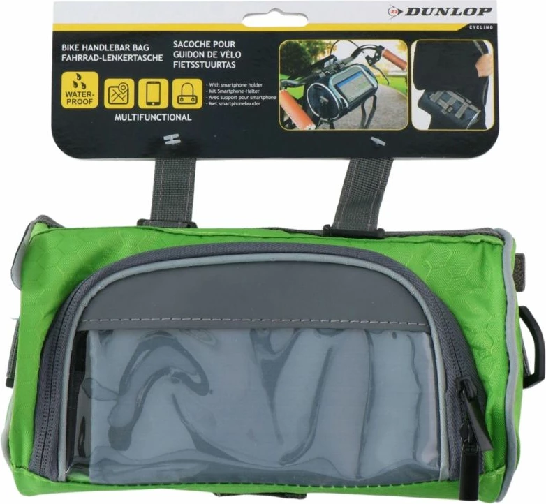 Çantë biçiklete për meshkuj/femra Dunlop, e gjelbër