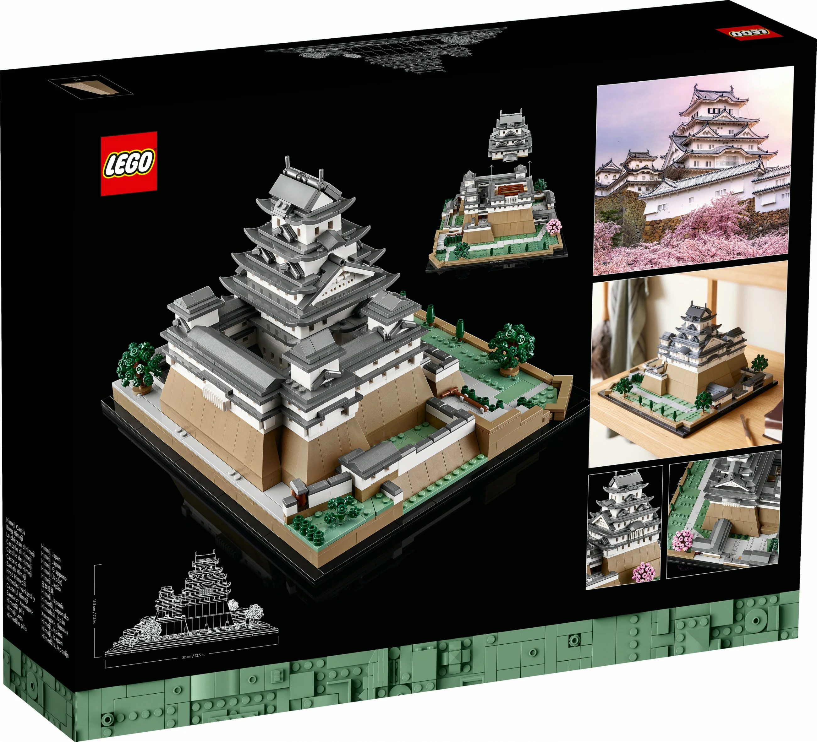 Set ndërtimi LEGO Himeji Castle, 21060, 2125 pjesë, shumëngjyrësh