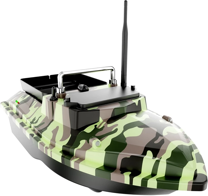 varkë karremi me telekomandë, Flytec V050, bateri 12000 mAh, rreze 500 m, ngarkesë 2 kg, moro