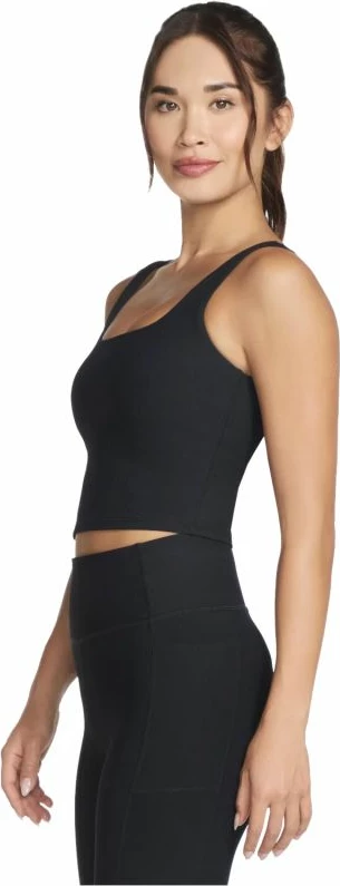 Bra sportive Skechers për femra, e zezë [Madhësia: L]