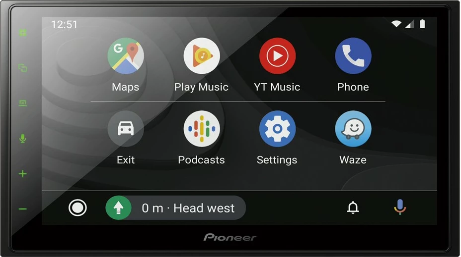 Sistem multimedial Pioneer SPH-DA250DAB, 6.8 inç, Bluetooth, Apple CarPlay, Android Auto, i zi