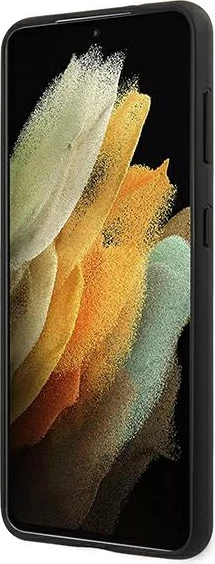 Mbështjellës Ferrari FESPEHCS21SBK S21 G991, për Samsung Galaxy S21, i zi