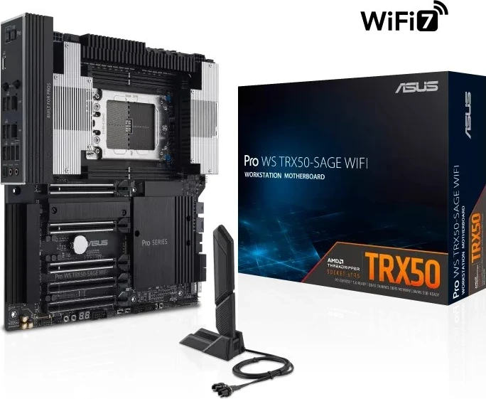 Pllakë amë ASUS Pro WS TRX50-SAGE WIFI, Socket sTR5, SSI CEB
