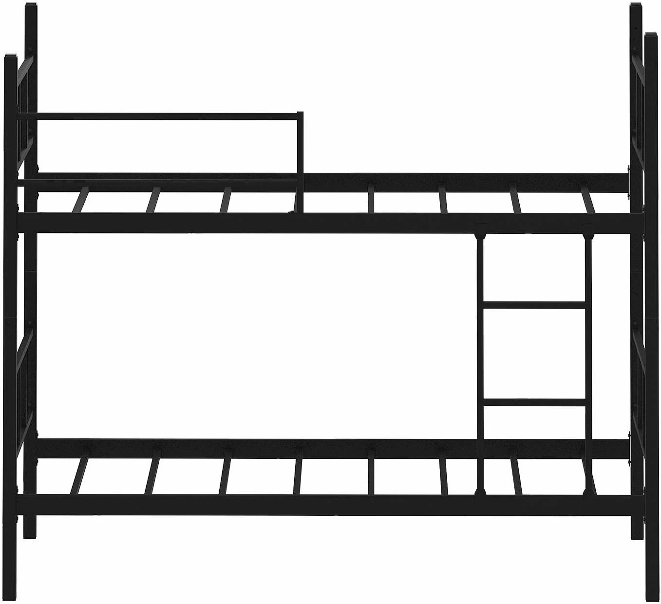 Krevat marinari për fëmijë, metalik, ngjyrë e zezë, Skye Decor Defne, 90x190