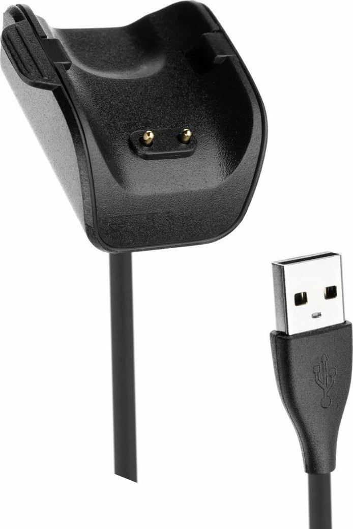 Kabllo karikimi USB-A për smartwatch Fixed FIXDW-797 për Samsung Galaxy Fit 2, 1 m, e zezë