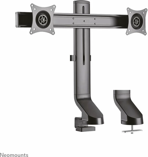 Mbajtës tavoline për dy monitorë Neomounts FPMA-D860DBLACK, i zi