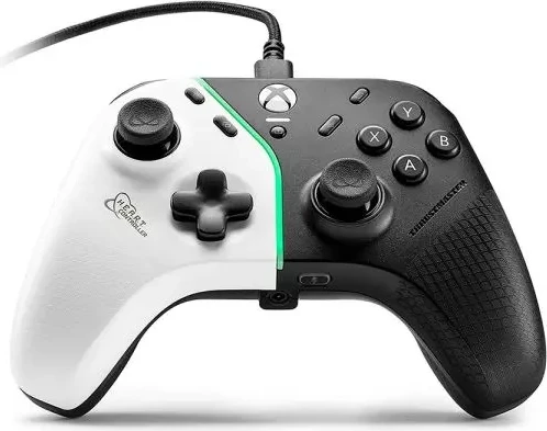 Kontroller lojrash Thrustmaster H.E.A.R.T. Controller, Hall Effect anti-drift, mekanik, me kabllo, Xbox Series X|S/Xbox One/Windows 10/11, bardhë/zi