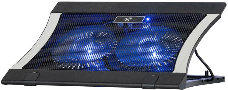 Kasë ftohëse laptopi Havit HV-F2051, 2 ventilatorë, 5 nivele, e zezë