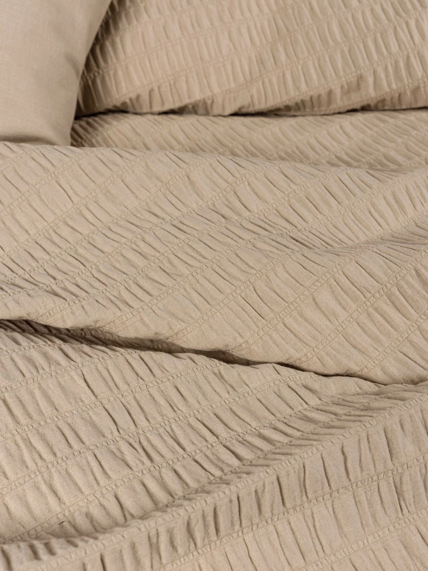 Set mbulesë për jorgan dopio, L'essentiel, Sungai, ngjyrë salmon