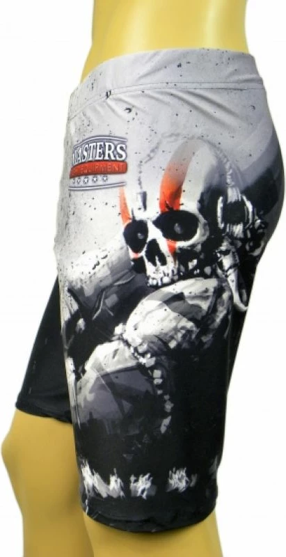 Pantallona sportive për meshkuj Masters, Stm-Warrior, të zeza me gri